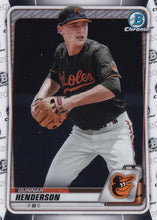 Load image into Gallery viewer, 2020 Bowman Baseball Cards - Chrome Prospects (101-150): #BCP-134 Gunnar Henderson
