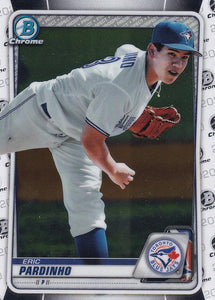 2020 Bowman Baseball Cards - Chrome Prospects (101-150): #BCP-135 Eric Pardinho