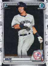 Load image into Gallery viewer, 2020 Bowman Baseball Cards - Chrome Prospects (101-150): #BCP-139 Anthony Volpe
