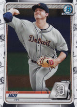Load image into Gallery viewer, 2020 Bowman Baseball Cards - Chrome Prospects (101-150): #BCP-142 Casey Mize
