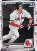 Load image into Gallery viewer, 2020 Bowman Baseball Cards - Chrome Prospects (101-150): #BCP-144 Jarren Duran
