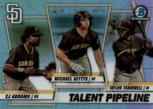 Load image into Gallery viewer, 2020 Bowman - Talent Pipeline Trios Chrome Refractor Insert ~ Pick your card

