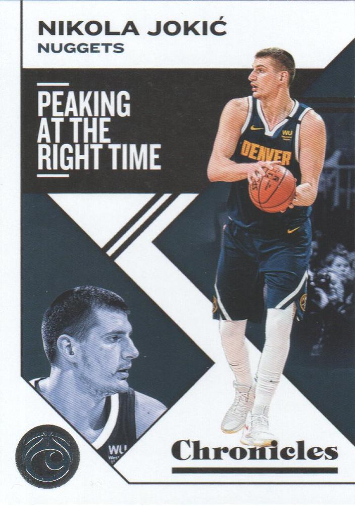 2019-20 Panini Chronicles Basketball Cards #1-100: #1 Nikola Jokic  - Denver Nuggets