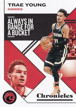 Load image into Gallery viewer, 2019-20 Panini Chronicles Basketball Cards #1-100: #12 Trae Young  - Atlanta Hawks
