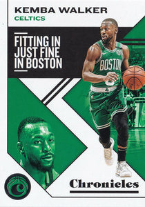 2019-20 Panini Chronicles Basketball Cards #1-100: #14 Kemba Walker  - Boston Celtics