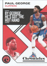 Load image into Gallery viewer, 2019-20 Panini Chronicles Basketball Cards #1-100: #50 Paul George  - Los Angeles Clippers
