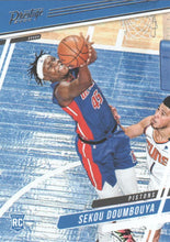 Load image into Gallery viewer, 2019-20 Panini Chronicles Basketball Cards #1-100: #72 Sekou Doumbouya RC - Detroit Pistons
