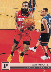 2019-20 Panini Chronicles Basketball Cards #101-200: #131 James Harden  - Houston Rockets