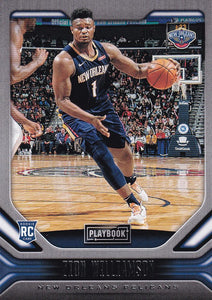 2019-20 Panini Chronicles Basketball Cards #101-200: #169 Zion Williamson RC - New Orleans Pelicans