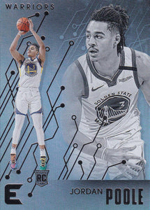 2019-20 Panini Chronicles Basketball Cards #201-300: #202 Jordan Poole RC - Golden State Warriors