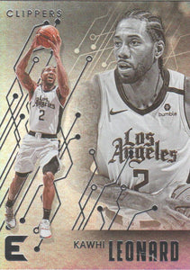 2019-20 Panini Chronicles Basketball Cards #201-300: #209 Kawhi Leonard  - Los Angeles Clippers