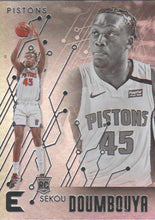 Load image into Gallery viewer, 2019-20 Panini Chronicles Basketball Cards #201-300: #214 Sekou Doumbouya RC - Detroit Pistons
