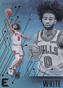 2019-20 Panini Chronicles Basketball Cards #201-300: #216 Coby White RC - Chicago Bulls