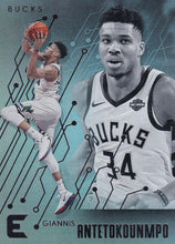 Load image into Gallery viewer, 2019-20 Panini Chronicles Basketball Cards #201-300: #221 Giannis Antetokounmpo  - Milwaukee Bucks

