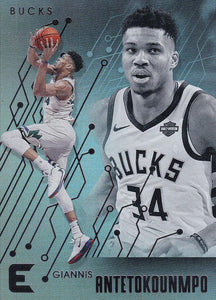 2019-20 Panini Chronicles Basketball Cards #201-300: #221 Giannis Antetokounmpo  - Milwaukee Bucks
