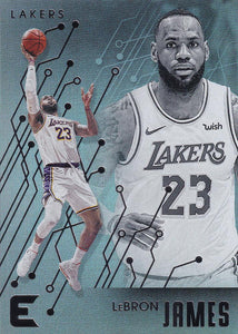 2019-20 Panini Chronicles Basketball Cards #201-300: #223 LeBron James  - Los Angeles Lakers