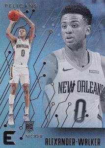 2019-20 Panini Chronicles Basketball Cards #201-300: #231 Nickeil Alexander-Walker RC - New Orleans Pelicans