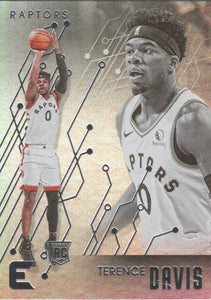 2019-20 Panini Chronicles Basketball Cards #201-300: #233 Terence Davis RC - Toronto Raptors