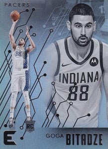 2019-20 Panini Chronicles Basketball Cards #201-300: #235 Goga Bitadze RC - Indiana Pacers