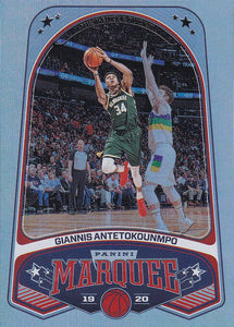 2019-20 Panini Chronicles Basketball Cards #201-300: #248 Giannis Antetokounmpo  - Milwaukee Bucks