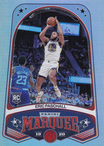 2019-20 Panini Chronicles Basketball Cards #201-300: #251 Eric Paschall RC - Golden State Warriors