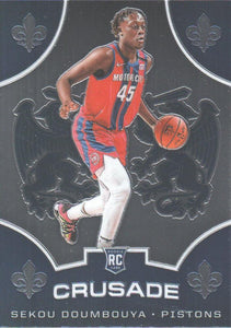 2019-20 Panini Chronicles Basketball Cards #501-699: #524 Sekou Doumbouya RC - Detroit Pistons