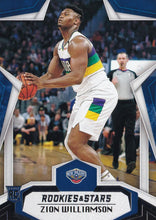 Load image into Gallery viewer, 2019-20 Panini Chronicles Basketball Cards #501-699: #699 Zion Williamson RC - New Orleans Pelicans
