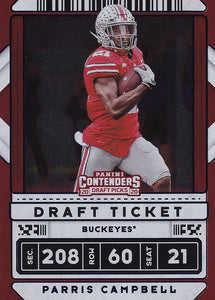 2020 Panini Contenders Draft Picks BLUE FOILS w/ AUTOS ~ Pick Your Cards