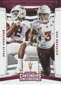 2020 Panini Contenders Draft Picks COLLEGIATE CONNECTIONS Inserts - Pick Your Cards