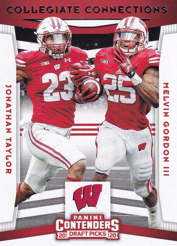 JONATHAN TAYLOR 2020 Panini Contenders Draft Picks Draft Class #10