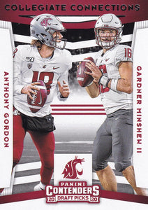 2020 Panini Contenders Draft Picks COLLEGIATE CONNECTIONS Inserts - Pick Your Cards