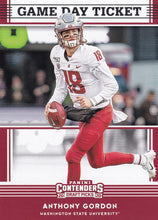 Load image into Gallery viewer, 2020 Panini Contenders Draft Picks GAME DAY TICKETS Inserts - Pick Your Cards
