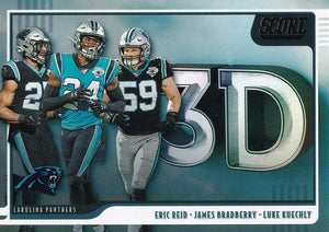 2020 Panini Score NFL Football Cards 3D Insert - Pick Your Cards