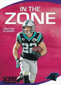2020 Panini Score NFL Football Cards IN THE ZONE Insert - Pick Your Cards