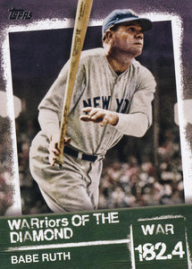 2020 Topps Series 2 WARriors of the Diamond Inserts ~ Pick your card