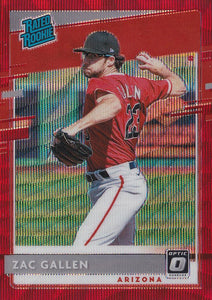 2020 Donruss Optic Baseball RED WAVE PARALLELS ~ Pick your card