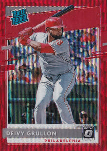 2020 Donruss Optic Baseball RED WAVE PARALLELS ~ Pick your card