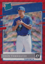 Load image into Gallery viewer, 2020 Donruss Optic Baseball RED WAVE PARALLELS ~ Pick your card
