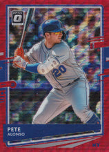 Load image into Gallery viewer, 2020 Donruss Optic Baseball RED WAVE PARALLELS ~ Pick your card
