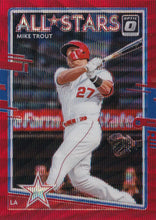 Load image into Gallery viewer, 2020 Donruss Optic Baseball RED WAVE PARALLELS ~ Pick your card
