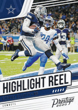 Load image into Gallery viewer, 2020 Panini Prestige NFL HIGHLIGHT REEL INSERTS ~ Pick Your Cards
