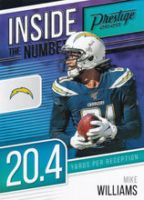 Load image into Gallery viewer, 2020 Panini Prestige NFL INSIDE THE NUMBERS INSERTS ~ Pick Your Cards
