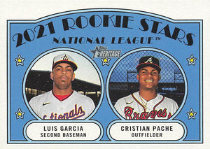 2021 Topps HERITAGE Baseball Cards (101-200) ~ Pick your card