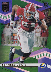 2020 Donruss Elite NFL Football GREEN ROOKIE PARALLELS #101-200 ~ Pick Your Cards