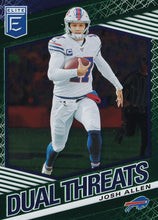 Load image into Gallery viewer, 2020 Donruss Elite NFL Football DUAL THREATS GREEN INSERTS ~ Pick Your Cards
