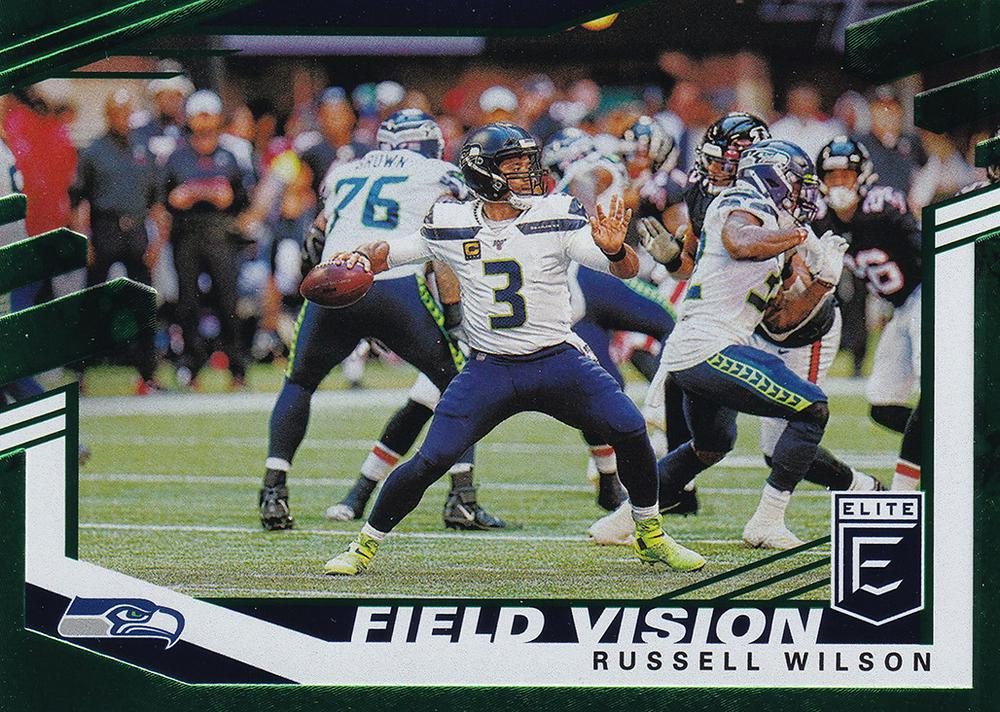 2020 Donruss Elite NFL Football FIELD VISION GREEN INSERTS ~ Pick Your Cards
