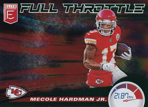 2020 Donruss Elite NFL Football FULL THROTTLE GREEN INSERTS ~ Pick Your Cards