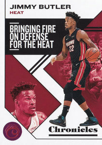2019-20 Panini Chronicles Basketball Cards PINK Parallels: #5 Jimmy Butler  - Miami Heat