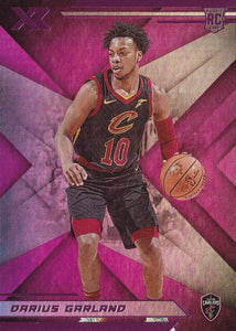 2019-20 Panini Chronicles Basketball Cards PINK Parallels: #274 Darius Garland RC - Cleveland Cavaliers