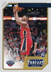 2019-20 Panini Chronicles Basketball Cards TEAL Parallels: #78 Zion Williamson RC - New Orleans Pelicans